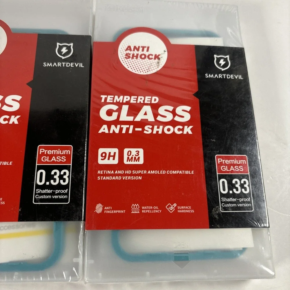 Smartdevil 3 pack tempered glass screen protector for Apple IPhone 14 Pro Max2pk